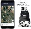 Convenient Tracking w/ Portable GSM GPS Lost Pet Locator Mini Tracker Size:L