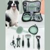 Dog Clippers, Professional Dog Grooming Kit, Cordless Dog Grooming Clippers For Thick Coats, Dog Hair Trimmer, Low Noise Dog Shaver Clippers